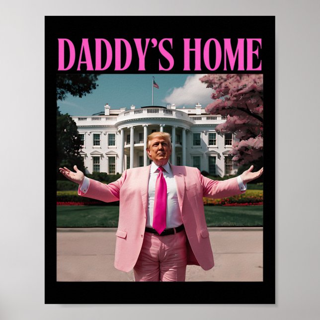 Poster Funny Trump Chemise Accueil Hommes Femmes (Devant)