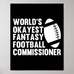 Poster Funny World's Okayest Imaginaire Football Commissi