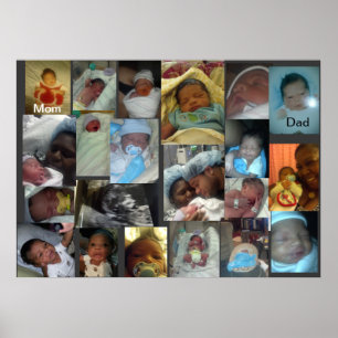 Poster für Babybilder