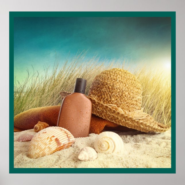 Poster für Beach Scene (Vorne)