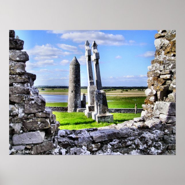 Poster für den Rausch von Clonmacnoise oder Print (Vorne)