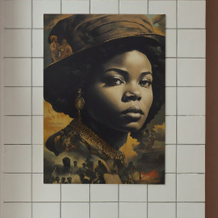 Poster für die schwarze Geschichte