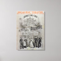 Poster für "HMS PinaVordermann", aufgeführt von Go