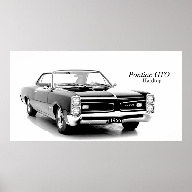 Poster für klassische Autos (Vorne)