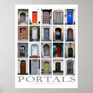 Poster für Portale-Türfotografie