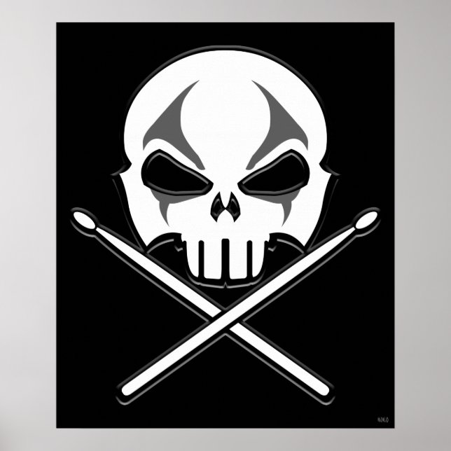 Poster für Rock & Roll-Plakate für Schwermetalle (Vorne)