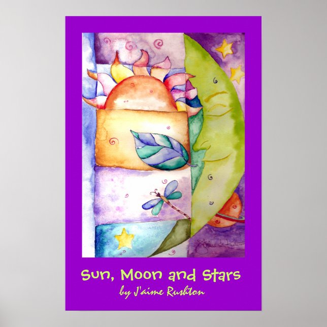 Poster für Sonne, Mond und Sterne (Vorne)