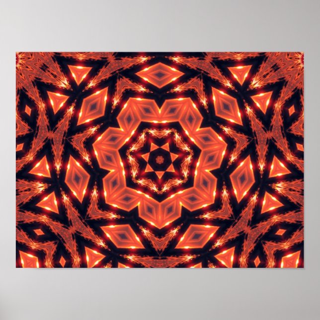 Poster für Stammesgeometrien (Vorne)