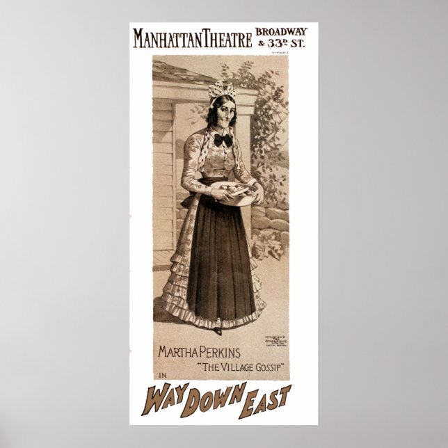 Poster für Theaterwerbung (Vorne)