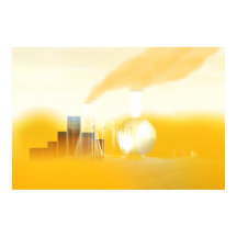 Poster für toxische Chemikalien