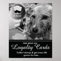 Poster für Treue-Karten wachsen