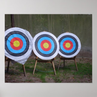 Poster für Zielübungen