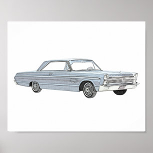 Poster Fureur 1965 de Plymouth
