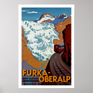 Poster Furka-Oberalp