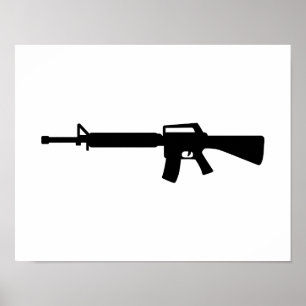Poster Fusil M4