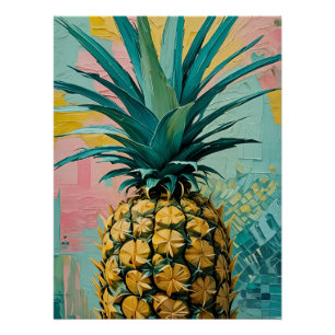 Poster Fusion d'ananas