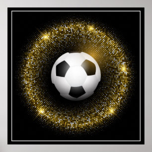 Poster-Fußball 24" x 24" Poster