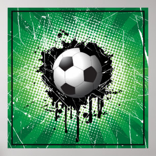 Poster-Fußball 24" x 24" Poster