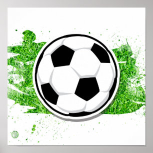 Poster Fußball Geschenk für Jugendtrainer