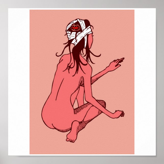 Poster Futakuchi Onna (Devant)