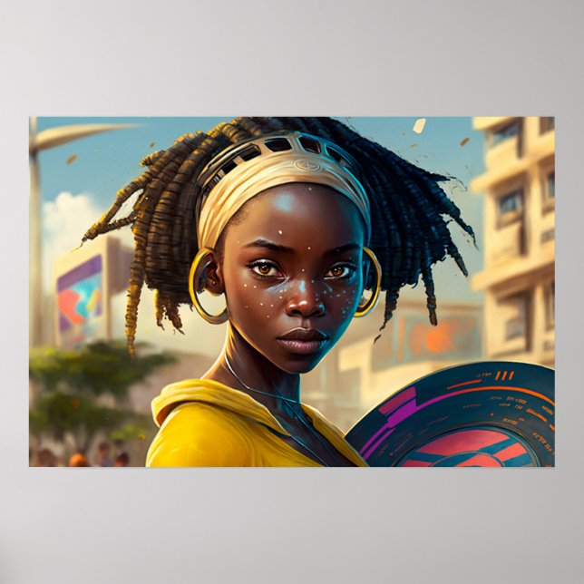 Poster Futur frisbee (Devant)