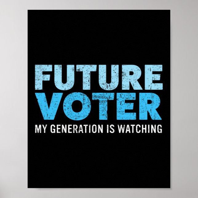 Poster Future Chemise Électorale Résiste Politique Pour L (Devant)
