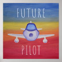 Future Pilot Airplanr Postef