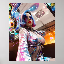 Poster Futurist Revelry