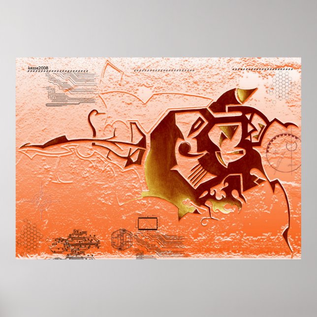 Poster Futuriste Evo Print Optimized ver. (Devant)