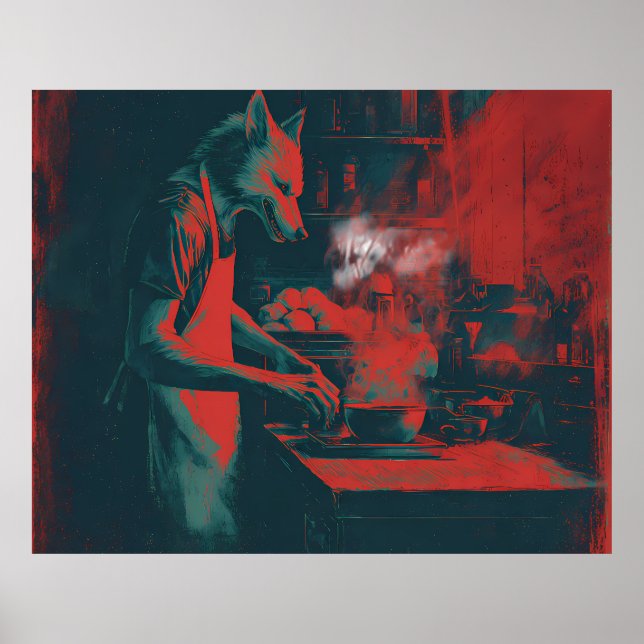 Poster Futuristic Ride: Psychedelic Car Journey (Devant)