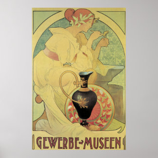 Poster G Abegg Gewerbe Museen