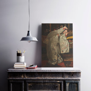 Poster G.H. Breitner, Girl in a White Kimono - Fine Art