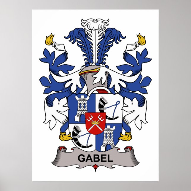 Poster Gabel Family Crest (Devant)