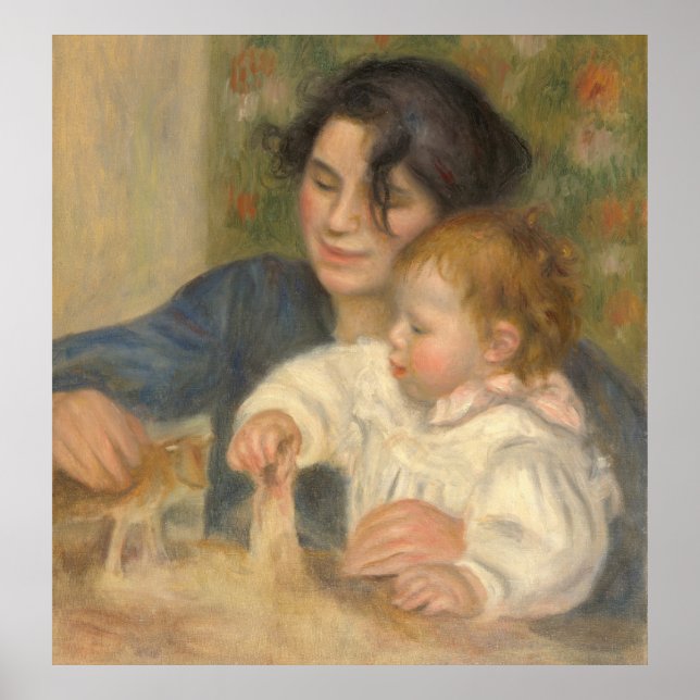 Poster Gabrielle et Jean (par Pierre-Auguste Renoir) (Devant)