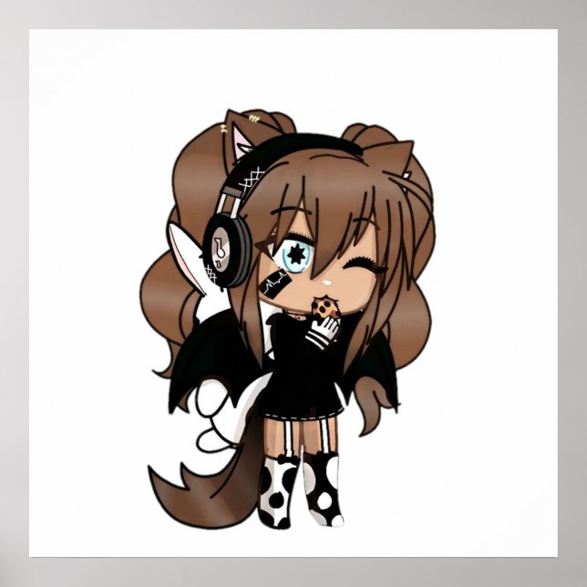 Poster Gacha Life Design Gacha Life Series GLMM (Devant)