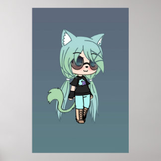 Poster Gacha Life série Chloe the Tomboy