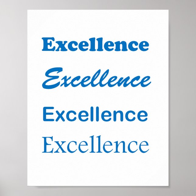Poster Gagnante d'EXCELLENCE Topper Leader : rendu pour t (Devant)