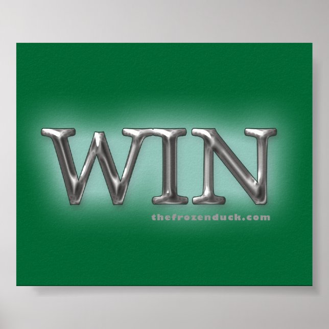 Poster Gagner (Devant)