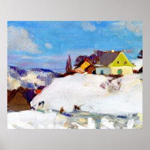 Poster Gagnon - Ferme, Baie Saint Paul