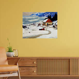 Poster Gagnon - L'aube rouge