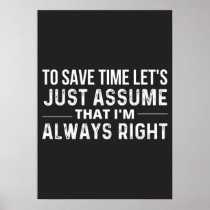 Poster gain de temps