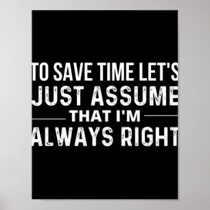 Poster gain de temps