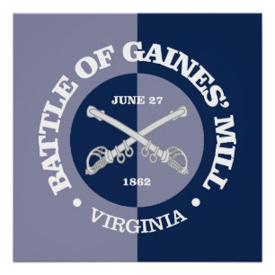 Poster Gaines' Mill (B&G)