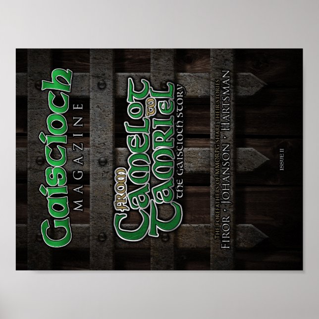 Poster Gaiscioch Magazine Numéro 2 Couverture (Devant)