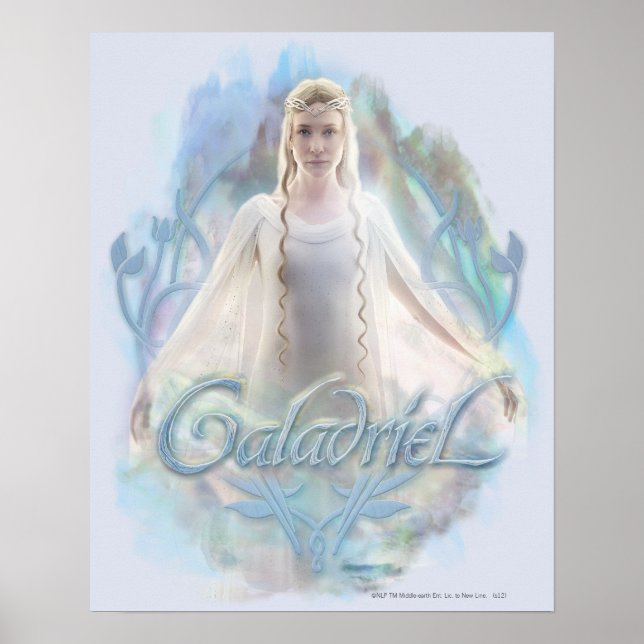 Poster Galadriel Avec Nom (Devant)
