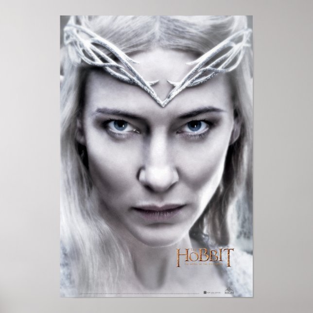 Poster Galadriel gros plan (Devant)