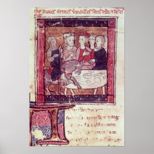 Poster Galahad comes to Arthur