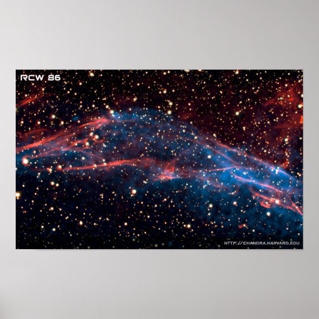 Poster Galaxie (Devant)