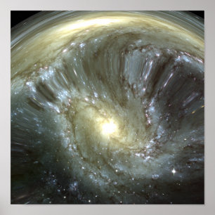 Poster Galaxie changée par Digital