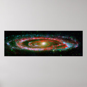 Poster Galaxie d'Andromeda - affiche/copie de l'espace de